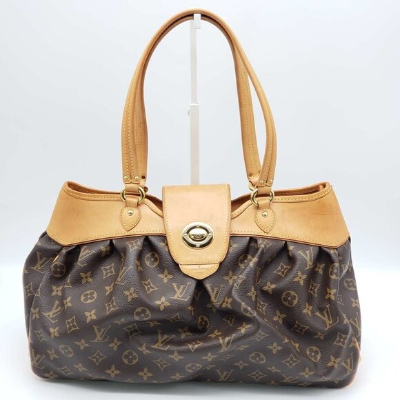 100% Authentic Louis Vuitton Boetie MM Monogram Tote Bag - Picture 1 of 16